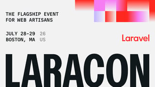 Laracon US 2026 оголосив повний список доповідачів